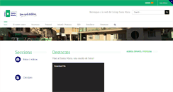 Desktop Screenshot of colsantamaria.org